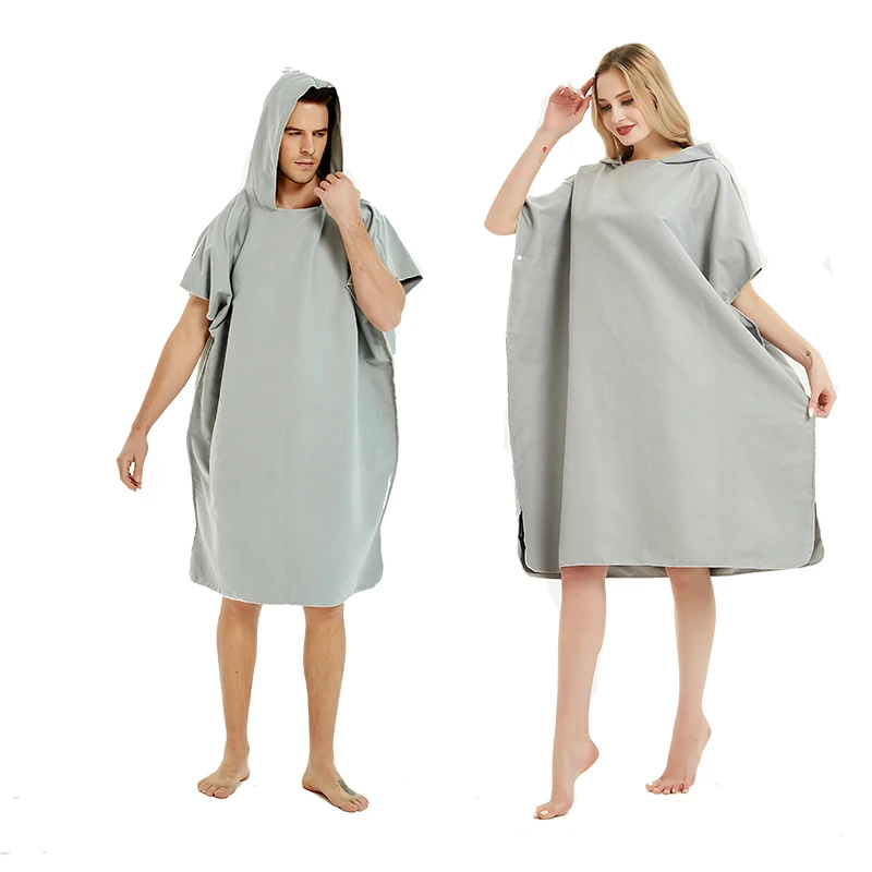 Microfibre Cotton Windproof Waterproof Warm Change Robe Parallaxx All Weather Surf Poncho Changing Towel