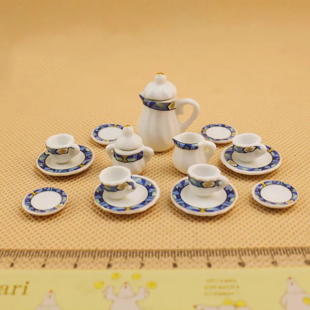 الحرف اليدوية خمر 1:12 دمية مصغرة طقم شاي من السيراميك الغابات الحيوان الأسرة الأثاث لعب للبنات هدية للأطفال 2017 الحرف اليدوية خمر 1:12 دمية مصغرة طقم شاي من السيراميك الغابات الحيوان الأسرة الأثاث لعب للبنات هدية للأطفال 2017