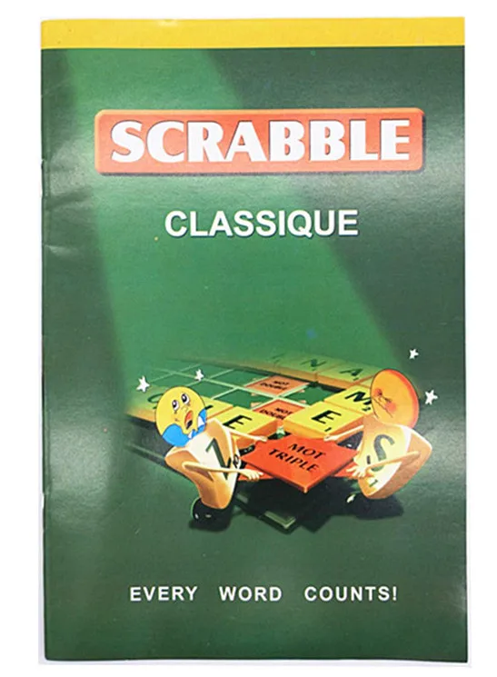 Игра scrabble утолщенная шахматная доска русская игра scrabble на русском/французском/арабском/английском шахматы игрушки для детей