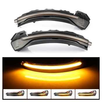 

2PCS Turn Signal Light Flow Blinker Light Side Mirror Light With PMMA Lens Sequential MIRROR Turn Lamp For Audi A3 S3 RS3 14-18