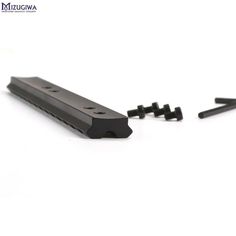 Mizugiwa 5.5 ''Picatinny ويفر السكك الحديدية 20 مللي متر نطاق جبل 13 فتحات صالح ل بندقية بندقية 500,590,835 سلسلة الصيد قضاء اكسسوارات Mizugiwa 5.5 ''Picatinny ويفر السكك الحديدية 20 مللي متر نطاق جبل 13 فتحات صالح ل بندقية بندقية 500,590,835 سلسلة الصيد قضاء اكسسوارات