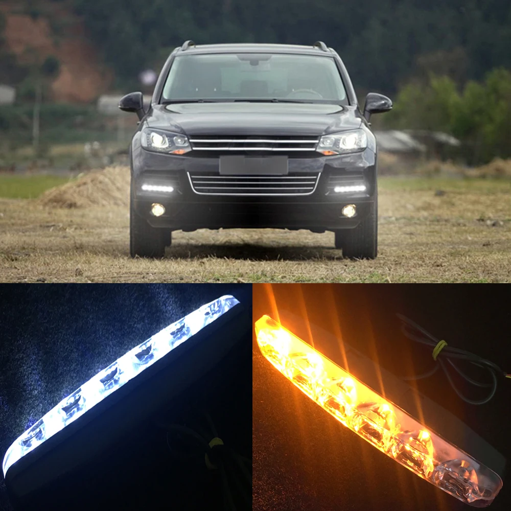 

1 Pair COB LED Daytime Running Lights For FIAT 500 500X Panda Grande Punto Stilo Tipo Ultra Bright Car Daylight Driving Fog Lamp