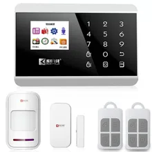 Сенсорная клавиатура TFT цветной дисплей GSM и PSTN охранная сигнализация