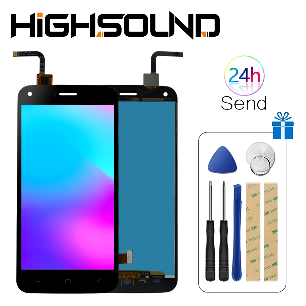 

For UMi London LCD Display and Touch Screen Digitizer Assembly lcds +Tools 5.0 inch 1280x720P for Original umi london lcd