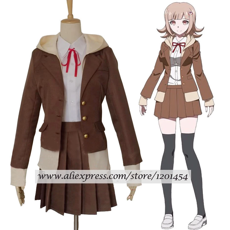 

Danganronpa 3 Side: Despair Nanami ChiaKi School Uniform Cosplay Costume