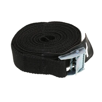 

Heavy Duty Canoe Kayak Surfboard SUP Cam Buckle Tie Down Straps 2.5cm x 3.0m Max Load 300KGS for Safety Rowing Boat Dinghy Yatch