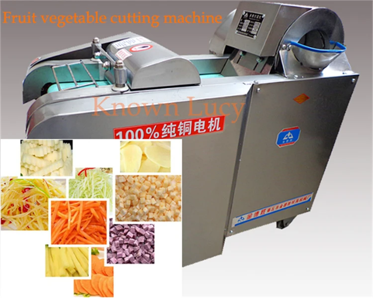 380 V коммерческое автоматическое оборудование для резки овощей электрическая машина для резки фруктов картофель овощи
