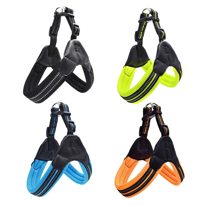 

Nylon Heavy Duty Dog Pet Harness Collar Padded Extra Big Large Medium Small Dog Harnesses vest Husky Pet Dogs Supplies