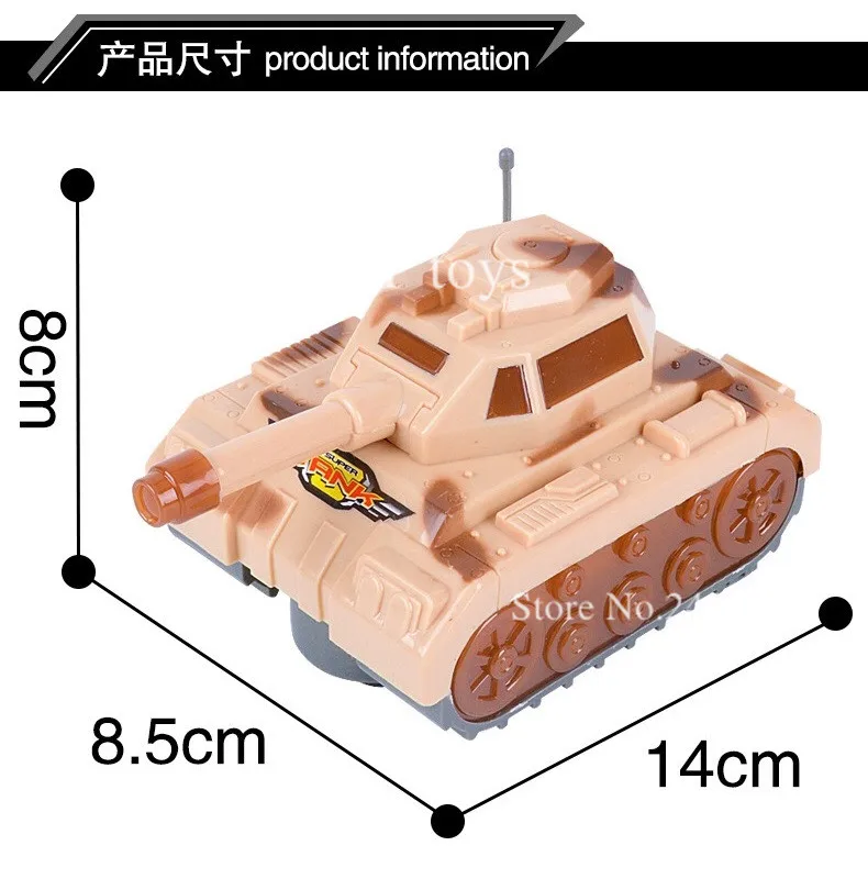 Универсальный Электрический танк со звуками огни детские спортивные пластиковые игрушки детские подарки на день рождения