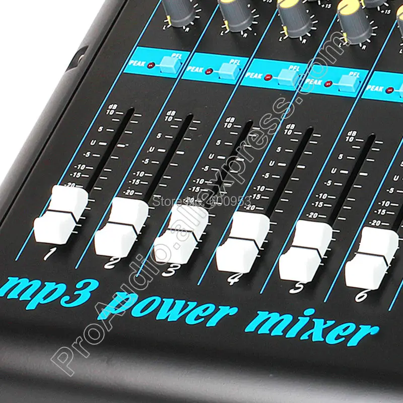 Top 2800W Amplifier Mixer 8 Channel Karaoke Microphone Mixing Console USB MP3 16 DSP Top Quality