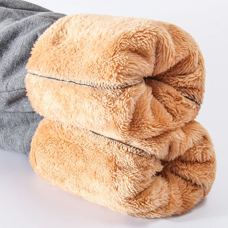 

Plus Size 5XL Plus Velvet Thick Lambs Wool Pants Women Autumn Winter Fleece Pants Warm Cotton Harem Pants Long Sweatpants C5687