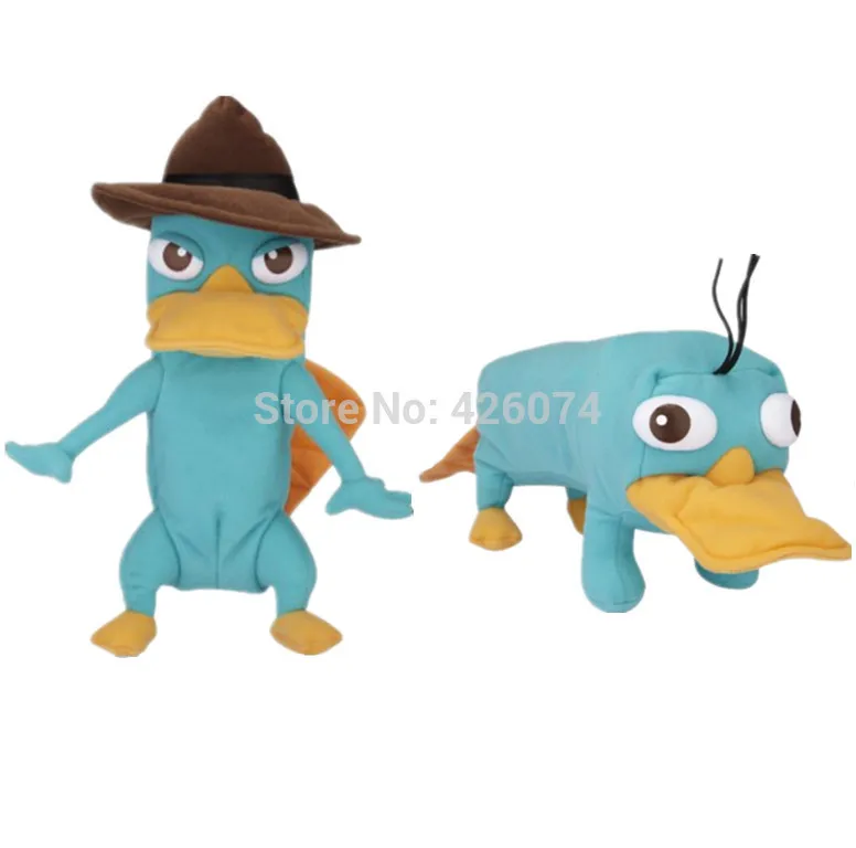 Новинка Perry the Platypus плюшевые Реверсивные преобразования ассортимент 2 с коробкой детские мягкие игрушки для детей, подарки