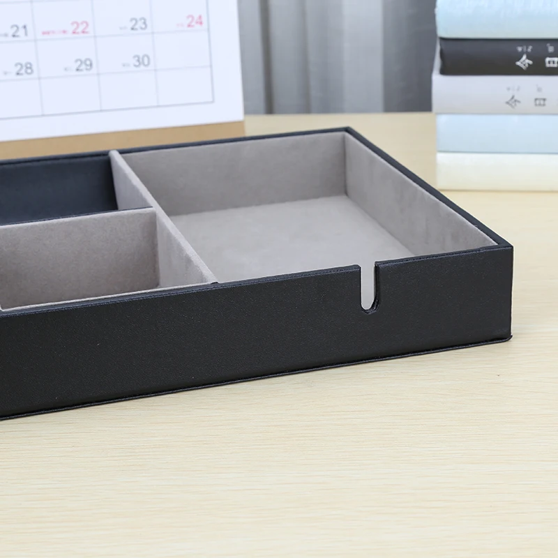 Многофункциональная дизайнерская коробка для хранения входных ключей, держатель для мобильного телефона, чехол для часов, офисные аксессуары, органайзер для стола