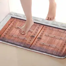 Двери Стиль Ванная комната Коврики, забавные Нескользящие Для ванной Коврики, Занавески для душа Интимные аксессуары, Коврики Чинг вашей душе Шторы