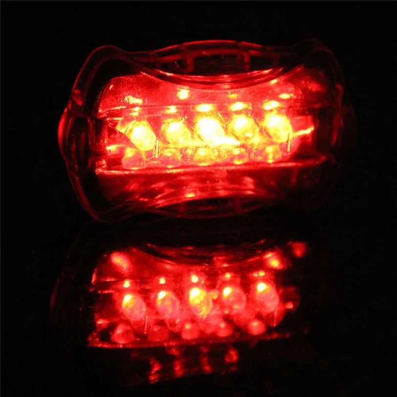 Bicycle computer Speedometer + 5 LED Mountain Bike Accessories Cycling Light Head + Rear Lamp New bicycle lights ciclismo