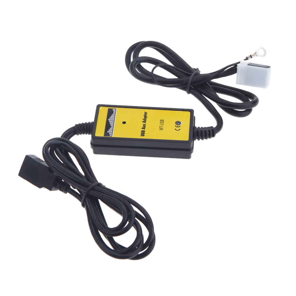 Автомобильный USB Aux in адаптер mp3 плеер радио интерфейс для VW Audi Skoda Seat 12Pin|MP3-плеер авто| |