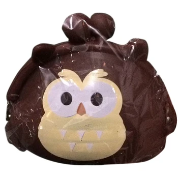 

Girl's Cartoon Owl Silicone Jelly Wallet Bag Keys Coin Purse