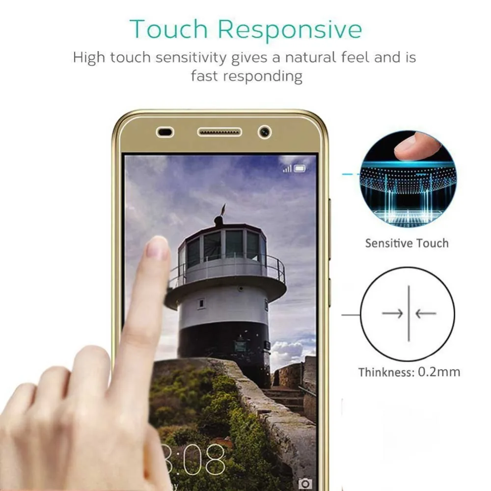 2 шт стекло для huawei Y3 Y5 Y6 Защитная пленка Закаленное стекло протектор экрана huavei Y3II Y5II Y6II на huwei Y 5 6 II tremp