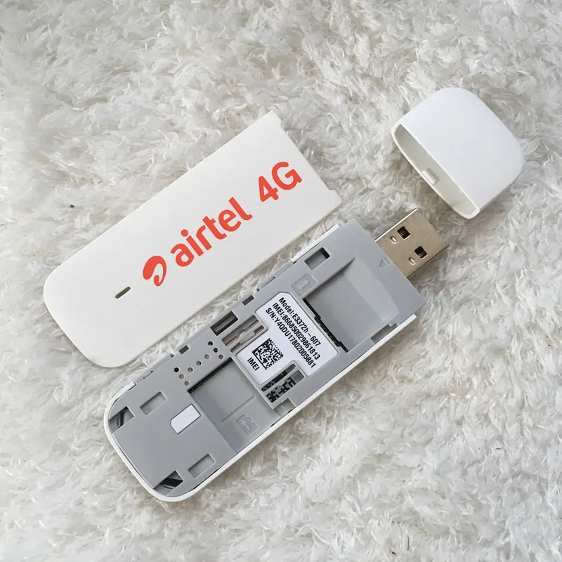 Разблокированный новый Huawei E3372 телефон с антенной 150 Мбит/с 4G модем USB LTE адаптер PK