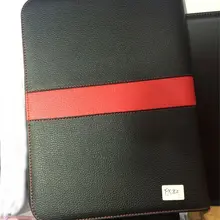 Бесплатный Логотип FX82, PU Обложка custom giveaway офис ярмарка компании применение фирменных персональных Компендиум блокнот с ручкой держатель