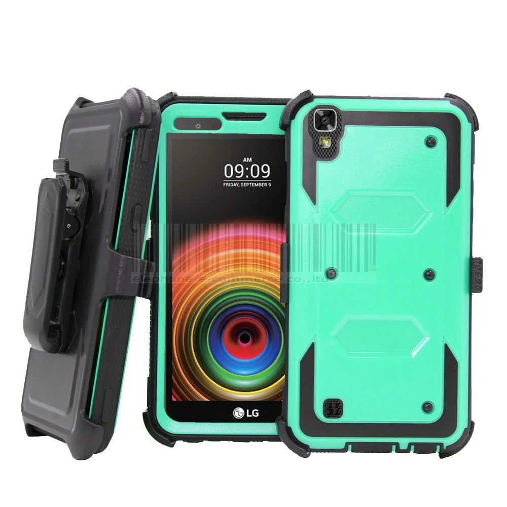 Heavy Duty Anti Shock Armor Case Holster Belt Clip Phone