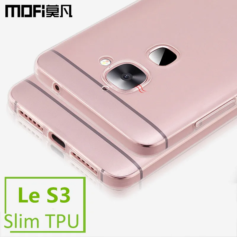LeEco Le S3 случае LeTV крышка MOFI original Lex622 кремния задняя мягкая TPU Fundas coque 5.5 X622 x626 |