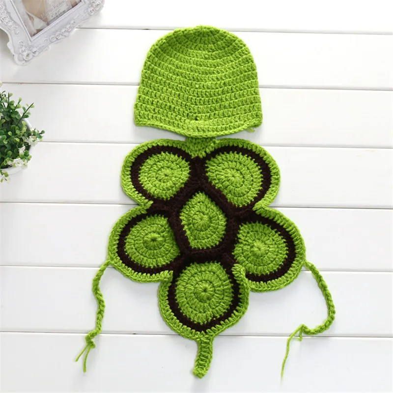 Newborn-Baby-Photography-Props-Knitting-Crochet-Baby-Turtle-Photography-Props-Infant-Baby-Photo-Props-New-born