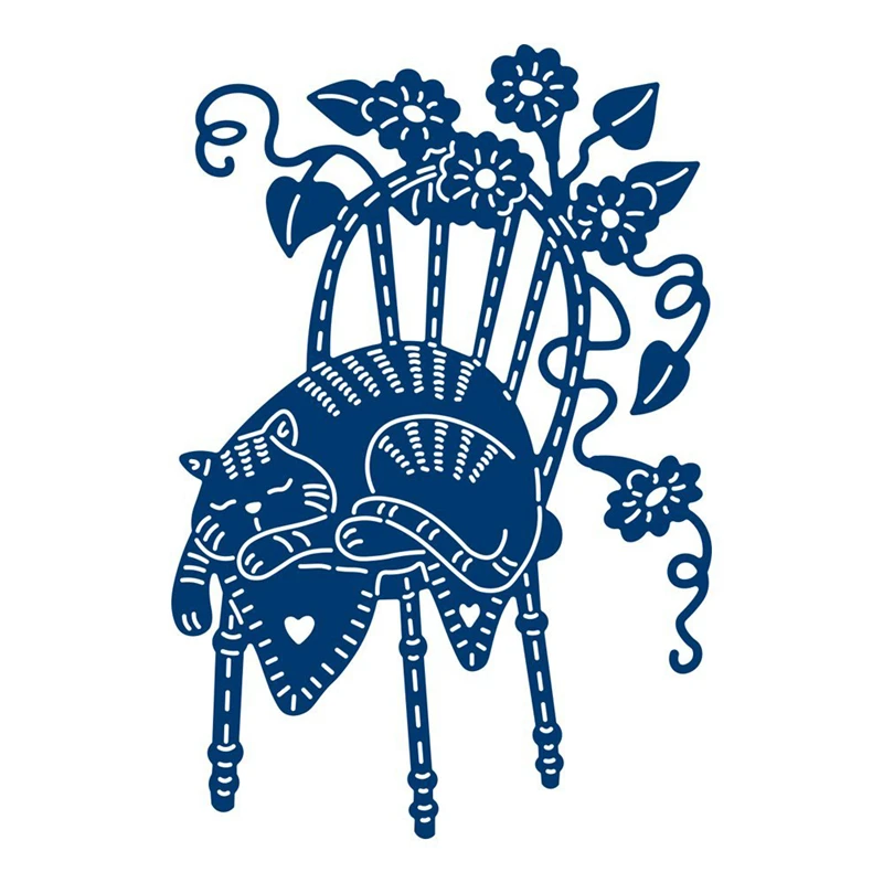 

DiyArts Animal Dies Decor Cat Metal Cutting Craft Die Stencils Cut New 2019 Scrapbooking Card Making Embossing DIY Template