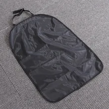 65*44 см Черный Автомобильный защитный чехол для спинки сиденья автомобиля Органайзер сумки для хранения сетчатый карман детский коврик 420D ткань Оксфорд