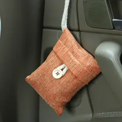 Стильный аксессуар для пудры очиститель воздуха Авто 1 шт. практичный дезодорант древесный уголь сумка