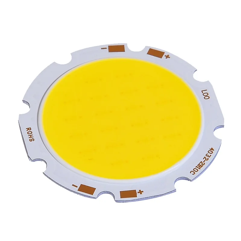 

COB LED beads light-emitting Diode epistar chip 40x32mm round LED Bulb Light Source 10W 15W 20W COB LED Bar Lights 36V downlight