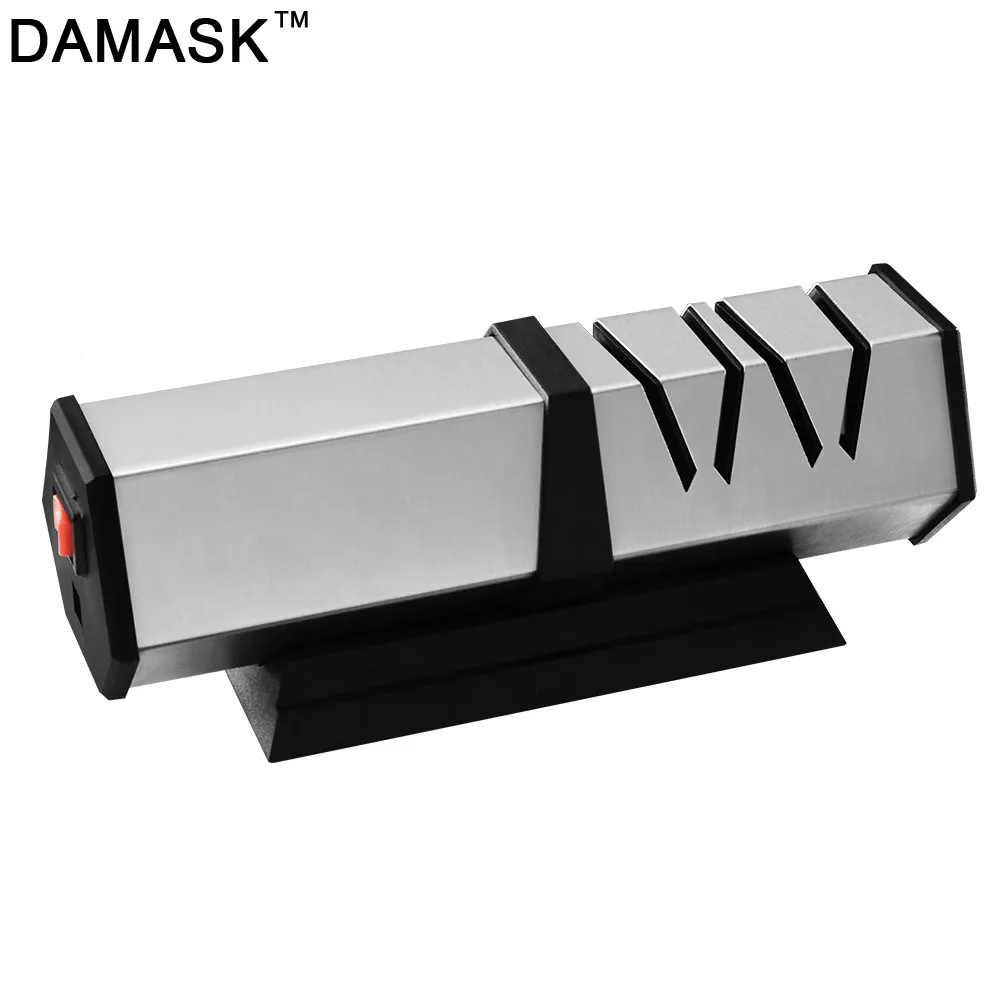  DAMASK Electric Knife Sharpener Diamond Grinder Machine Kitchen Home Automatic Fast Sharpener Profe - 33051369198