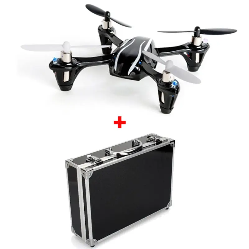 Free Shipping Upgraded Hubsan X4 V2 H107L RC Toys Airplane Quadcopter W Hard Carrying Case Box