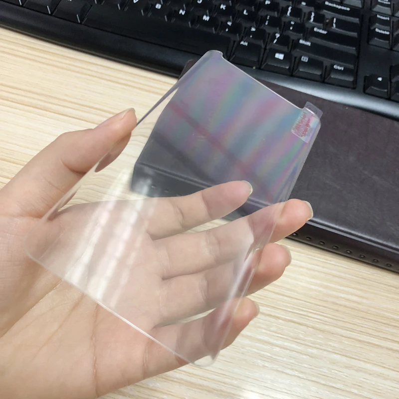 

600pcs 3D Gull Glue Transparent Clear Tempered Glass For Samsung S8 S9 Plus Note 8 9 10 Plus screen protector Free DHL