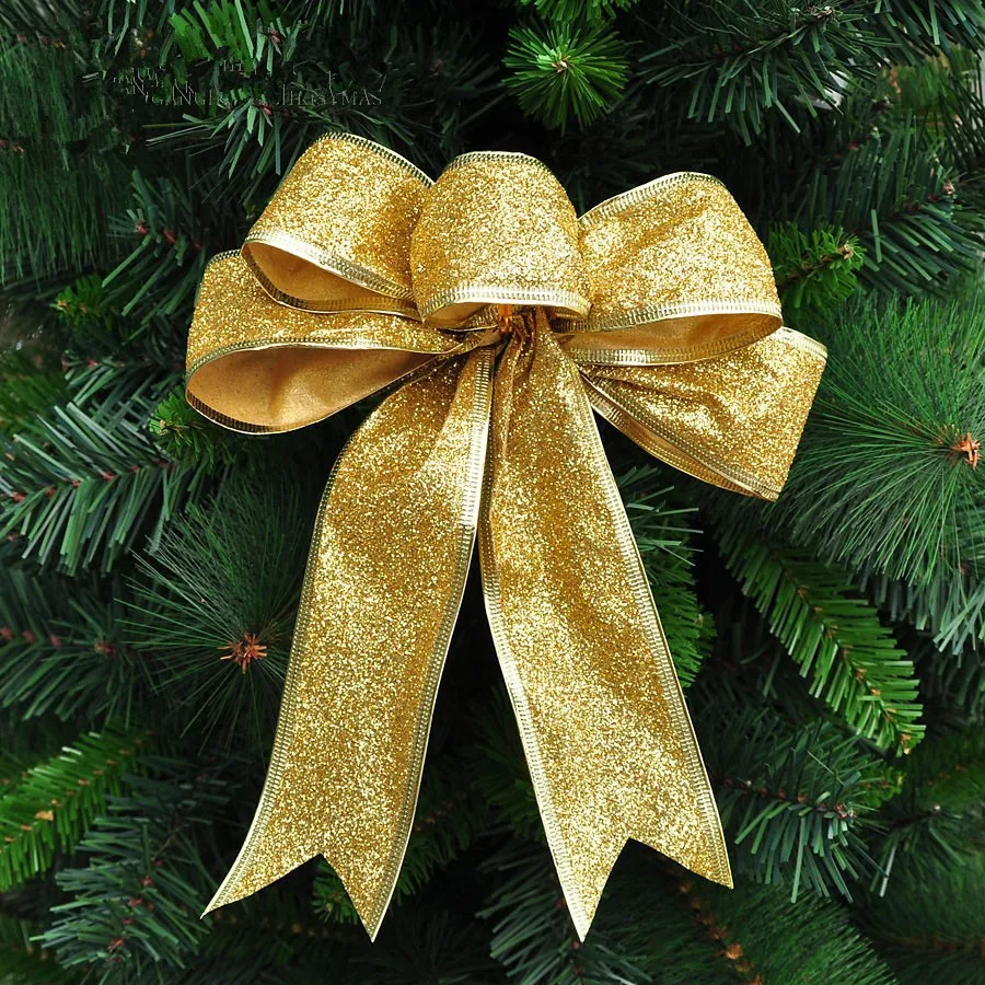 3color large red silver gold christmas ribbon bow christmas tree decoration handmade arvores de natal grandes christmas ornament on aliexpresscom alibaba - Christmas Ribbon Decorations 3color large red silver gold christmas ribbon bow christmas tree decoration handmade arvores de natal grandes christmas ornament on aliexpresscom alibaba - Christmas Ribbon Decorations