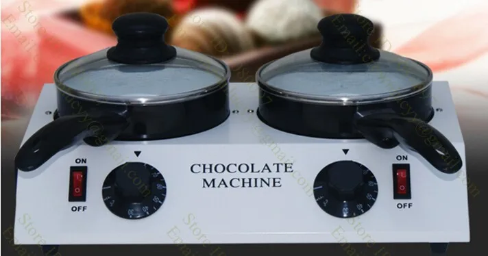 Electric 110V 220V Ceramic non-stick Chocolate melting pot, commercial chocolate,wax melter