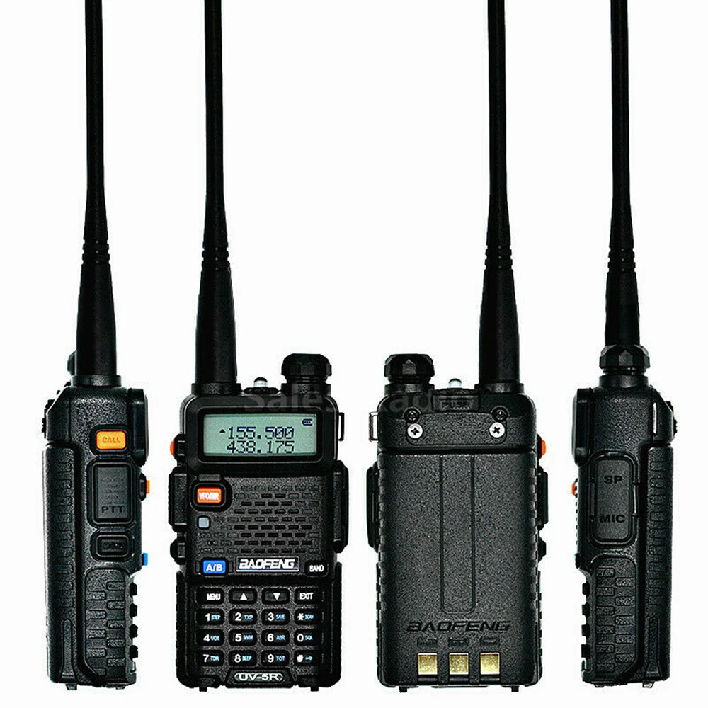 BF-UV5R иди и болтай Walkie Talkie двухдиапазонный УКВ UV-5R иди и болтай Walkie двухстороннее радио