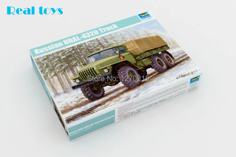 Trumpeter model 01012 1 35 Russian URAL 4320 Truck plastic model kit