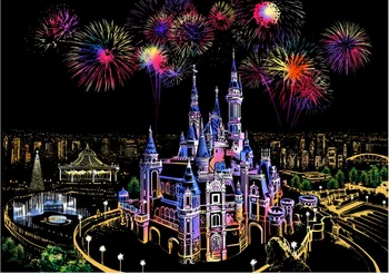 

Luxurious scratch night view foil layer coating scratch off world city map vintage poster wall sticker DIY gift wholesale
