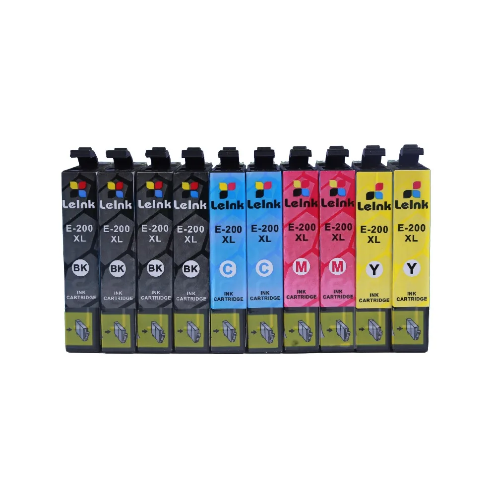 10 pcs T200XL Ink Cartridge Replacement for T200xl For Epson XP 200 WF