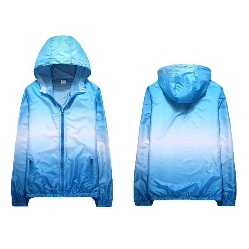

Woman Cycling Jacket Hooded Sunscreen Fishing Jerseys Coats Outdoor Cycling Sport Jackets UV Protection V-neck Breathable Bike
