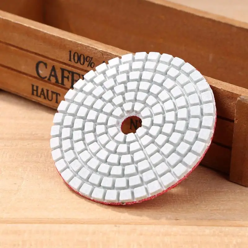 80mm Diamond Polishing Pad Marble Stone Polishing Wheel Disc Abrasive Tool Granite Stone Concrete Marble Polishing Use Pads Kit