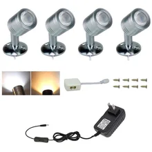 3/4/6 шт. светодиодная подсветка под шкаф 12V витрина пятно лампы Кухня демонстрационная стойка шкаф лампы винный шкаф светильник s украшение дома