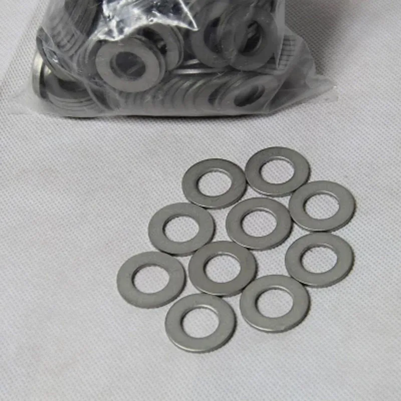 

10pcs M2.5 M3 M4 M5 M6 M8 TA2 Titanium flat washer Pure titanium gasket Meson