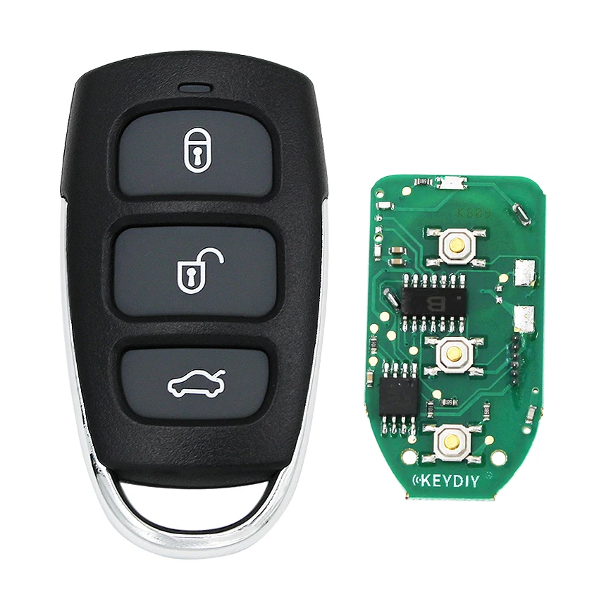3 кнопки Модернизированный дистанционный ключ-брелок от машины 433 МГц для Subaru Tribeca Forester Impreza Legacy Outback P/N: NHVWB1U711 3495A-WB1U711