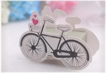 

500pcs Bike Bicycle Candy Box Wedding Gift Boxes Party Favor Bike Decor Birthday Paper