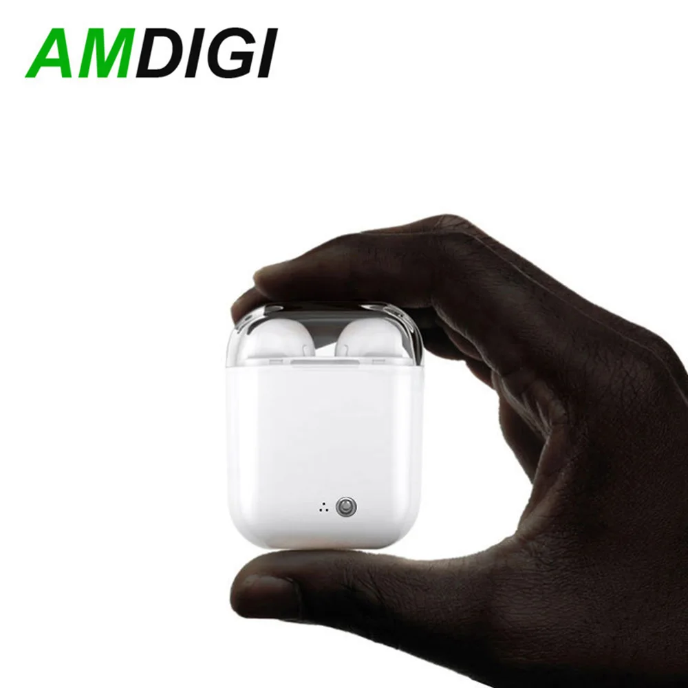 

AMDIGI i7S TWS Earbuds i7S Real Stereo Bluetooth Earphone Twins Earpiece Headset for iPhone Earbuds Sumsung Xiaomi Earphone