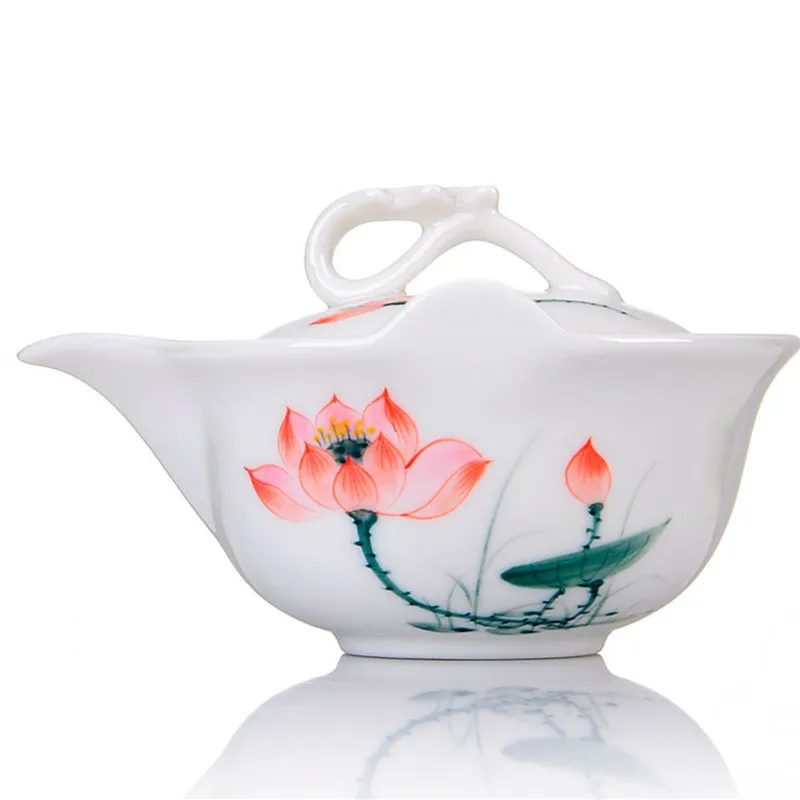 

Ceramics Anti scalding Tea Tureen Handmade Kung Fu Tea Set Creative Gaiwan Teaware Small Tea Bowl Teacup Tea Ceremony