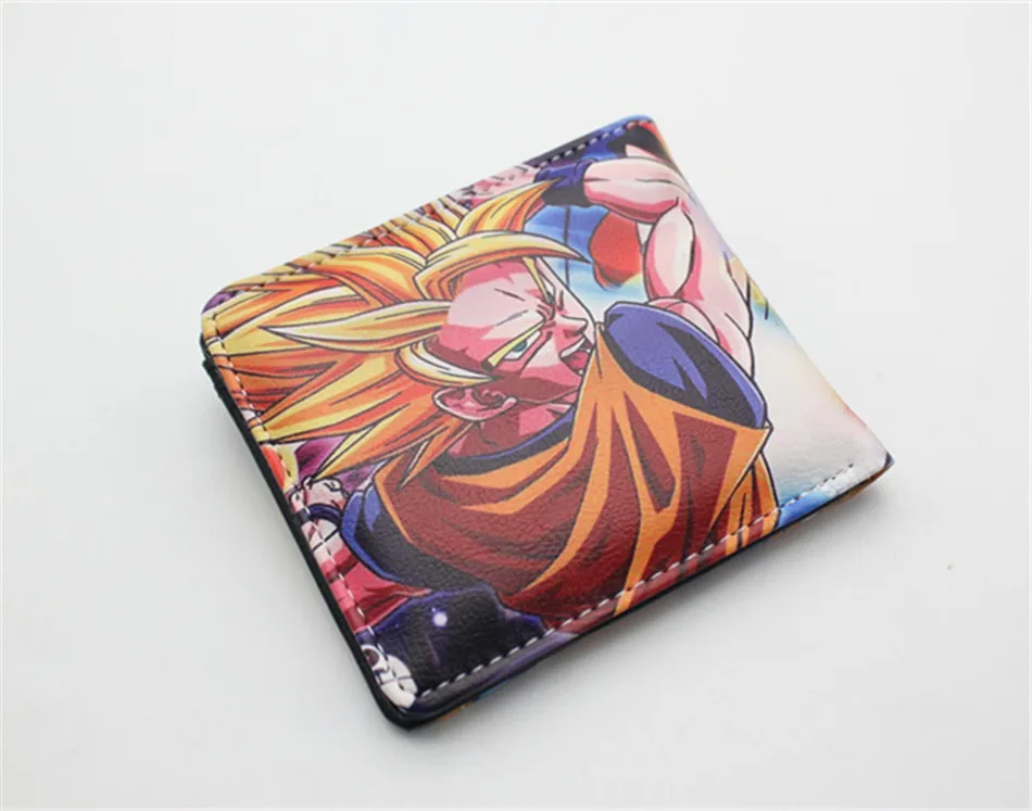 Сон Гоку кошелек Dragon Ball Z женский кожаный Pu бумажник Каме сеннин Короткие Кошельки Кошелек для студента