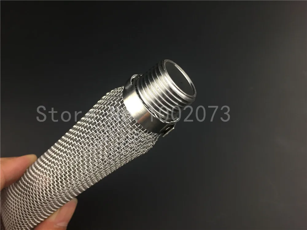 6 inch 15cm Length Stainless Steel Bazooka Screen Homebrew beer Kettle Screen Mash Filter 12NPT fitting (1)